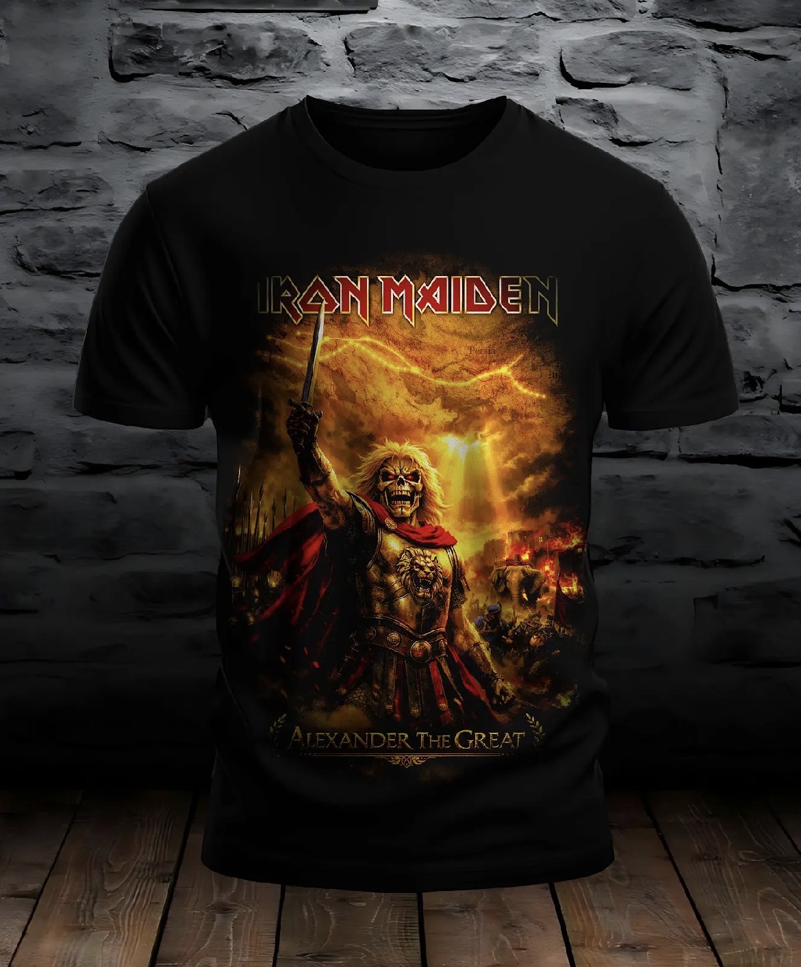 T-Shirt Iron Maiden Alexander the Great