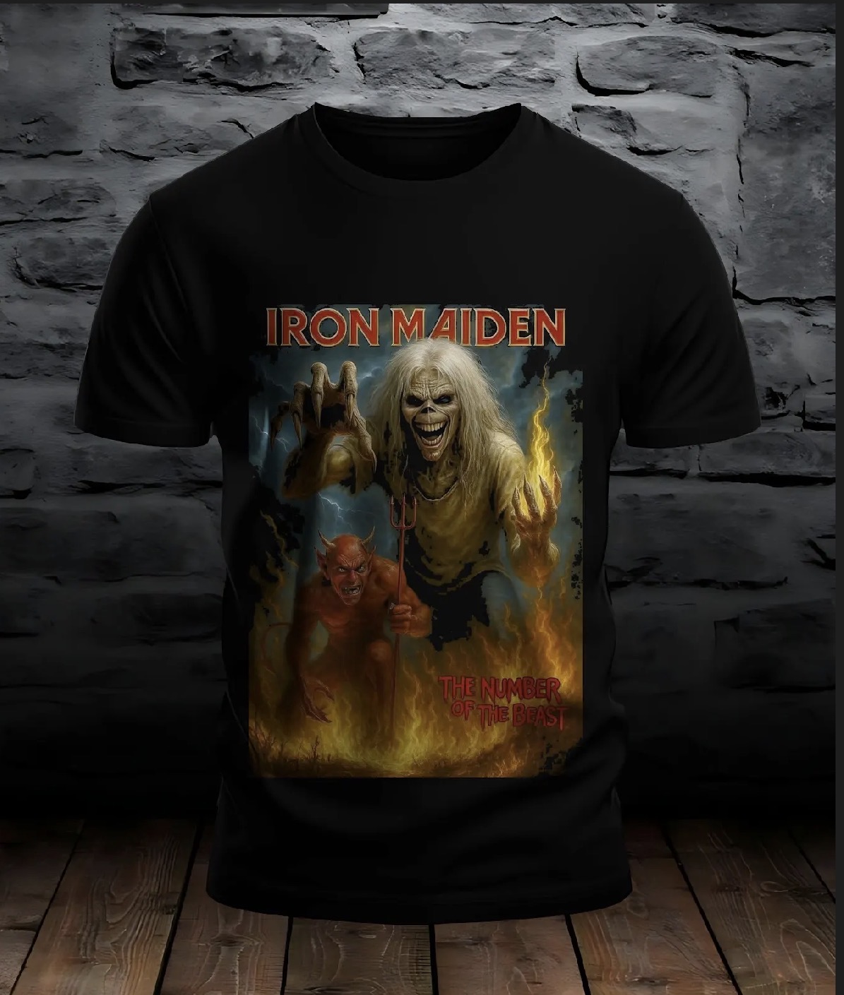 T-Shirt Iron Maiden - The Number of the Beast